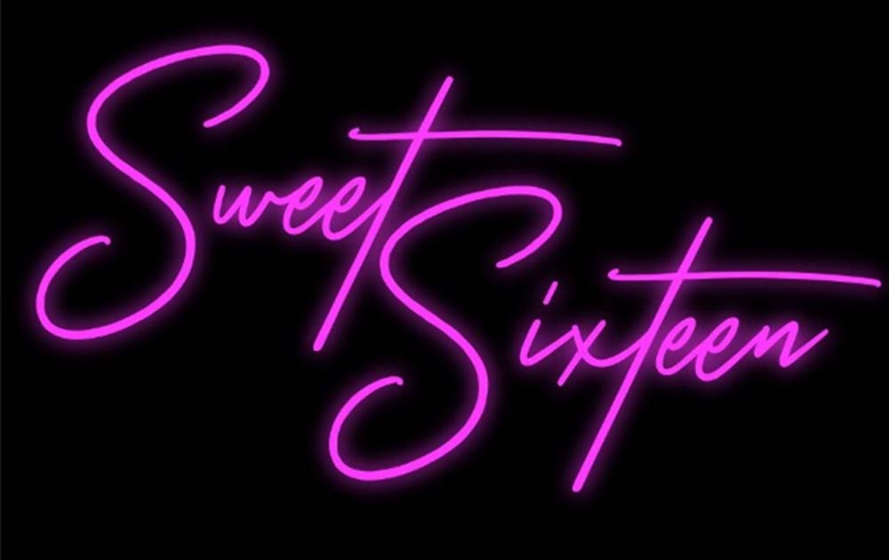 Sweet Sixteen Neon Sign