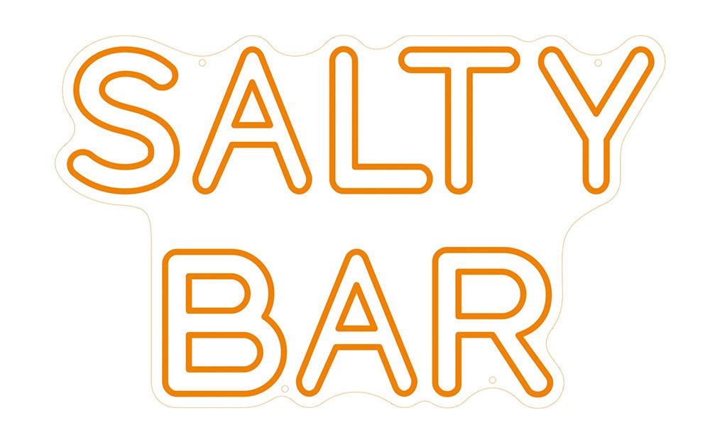 Salty Bar Neon Schild