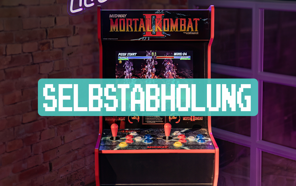 Mortal Kombat 2 Automat mit Selbstabholung mieten